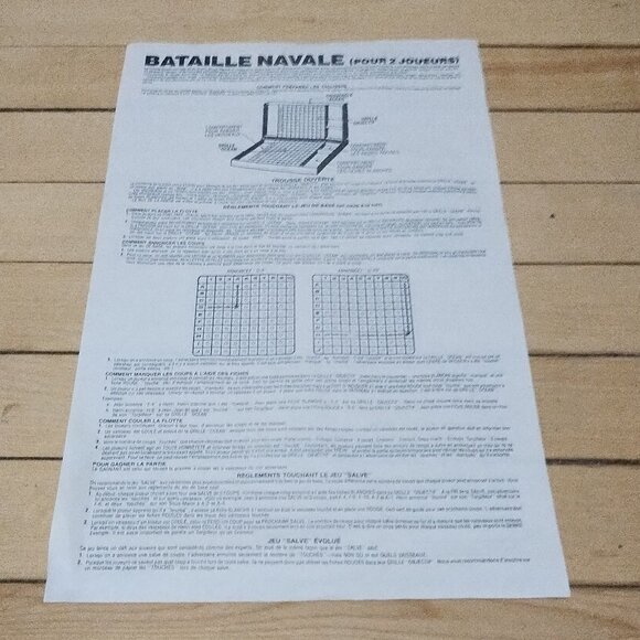 Battleship Board Game (1978, Milton Bradley) Vintage! Complete Bilingual - Picture 11 of 12